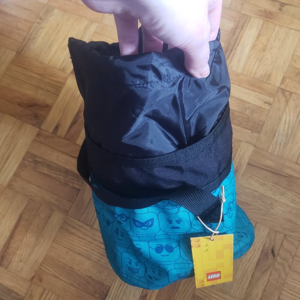 Lego Storage Cinch Bucket Drawstring Travel Bag - Picture 2 of 4